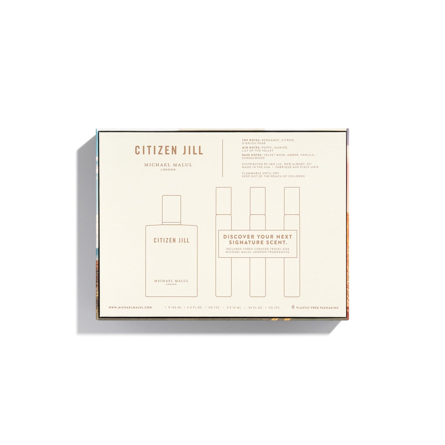 Michael Malul Citizen Jill Eau de Parfum Gift Set – 100ml + 10ml Travel Size