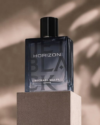 Michael Malul Jet Black Horizon Eau de Parfum for Men - 100ml | 3.4oz
