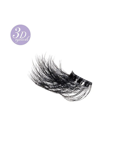 Miche Bloomin' 3D Eyelashes No. 34 Glamorous Extension - 4 Pairs (34R) | Natural Look, Dramatic Flair