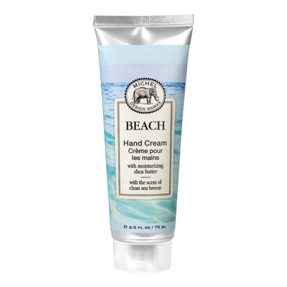 Michel Design Works Large Hand Cream, Beach – 2.5 fl oz, Made in England