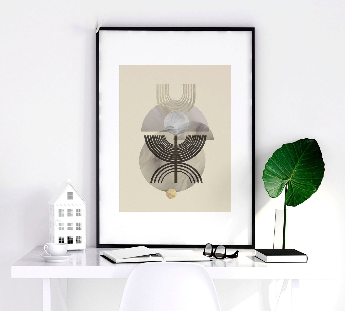Pictures for Living Room – Neutral Set of 3 Wall Art