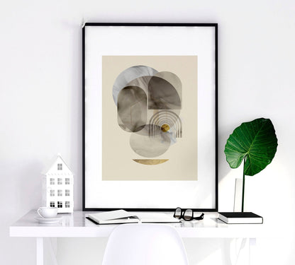 Pictures for Living Room – Neutral Set of 3 Wall Art