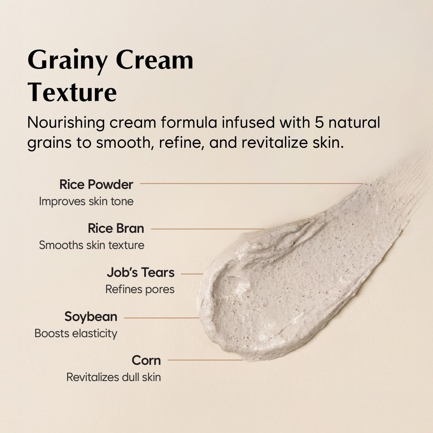MIDHA Rice & Mixed Grains Glow Wash-off Mask – Gentle Exfoliation & Radiance (3.5oz/100g)