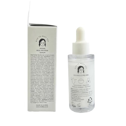 MIDHA Rice Protein Serum – Deep Hydration, Barrier Support, Non-Greasy Finish | 30ml