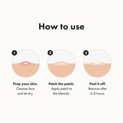Mighty Patch Original – Hydrocolloid Acne Patch by Hero Cosmetics, 72 Count
