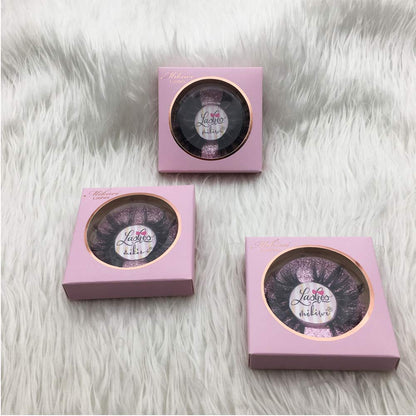 Mikiwi D390-3 3D Mink Lashes – 3 Pairs, Thick Handmade Full Strip, Cruelty Free, 20mm Luxury Lashes