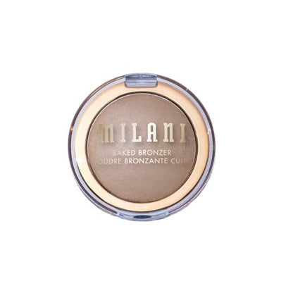 Milani Baked Bronzer Amalfi Glow – 12-Hour Sun-Kissed, Talc-Free