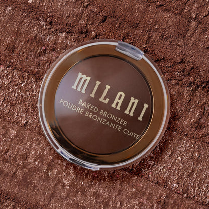 Milani Baked Bronzer Amalfi Glow – 12-Hour Sun-Kissed, Talc-Free