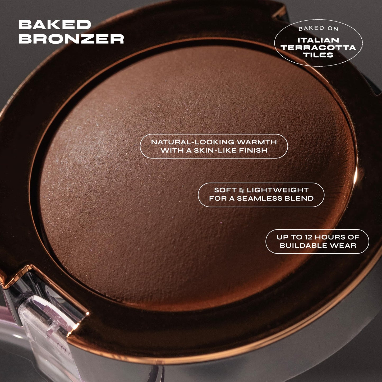 Milani Baked Bronzer Amalfi Glow – 12-Hour Sun-Kissed, Talc-Free