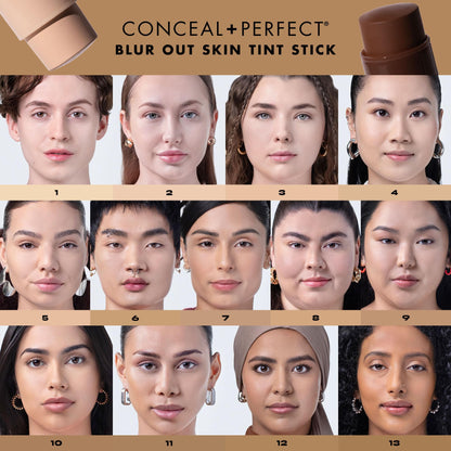 Milani Conceal + Perfect Blur Out Skin Tint Stick Shade 05 – Buildable, Soft-Matte, Second-Skin Finish