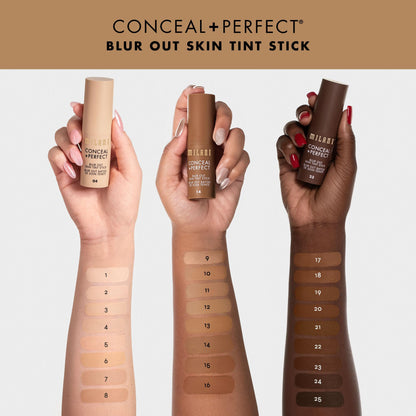 Milani Conceal + Perfect Blur Out Skin Tint Stick Shade 05 – Buildable, Soft-Matte, Second-Skin Finish