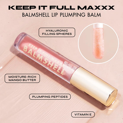 Milani Keep It Full Maxxx Balmshell Lip Plumper – Hydrating, Pillowy Lips