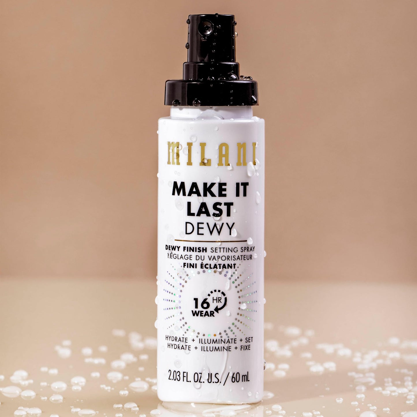 Milani Make It Dewy Setting Spray + Primer (2 Pack) – Hydrate, Glow & Set