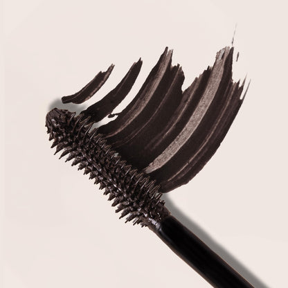 Milani Mascara Volume & Length – Anti-Gravity Brown Black with Castor Oil & Hourglass Wand