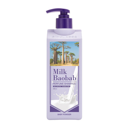 Milk Baobab Official Perfume Shampoo – Baby Powder Scent (16.9 oz)