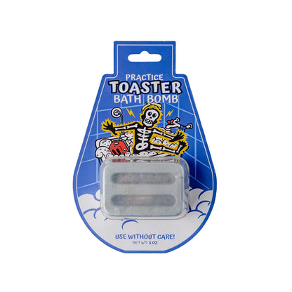 MilkToast Brands Toaster Bath Bomb – Funny Gag Gift for Adults, Office Pranks, White Elephant