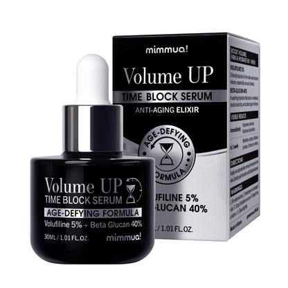 Mimmua Volume UP Time Block Serum – 5% Volufiline + 40% Beta Glucan | Anti-Aging Wrinkle Filler