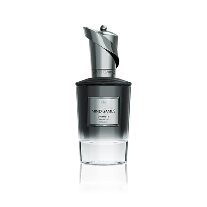 MIND GAMES Gambit - Luxury Extrait de Parfum with Lavender, Cardamom & Patchouli | Unisex Woody Leather 100 mL
