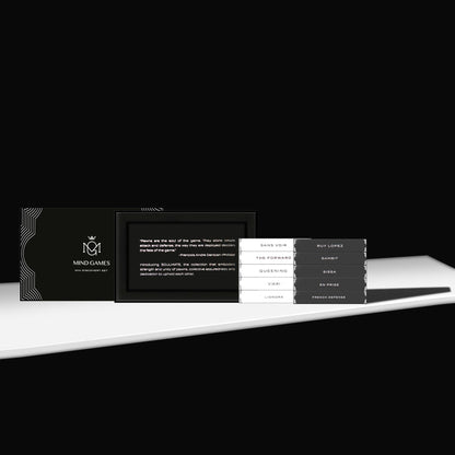 MIND GAMES 10 Piece Sample Discovery Set – Luxury Designer Perfume Kit