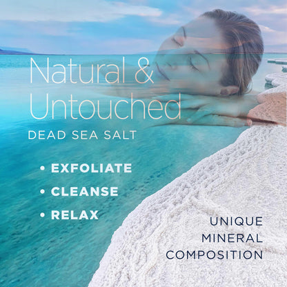 Minera Coarse Grain Dead Sea Salt – 19 lb Bulk Bath Salt, Pure & Natural, Unscented