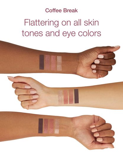 Mineral Fusion Eyeshadow Palette Coffee Break | Vegan, Matte, Satin & Shimmer Finishes