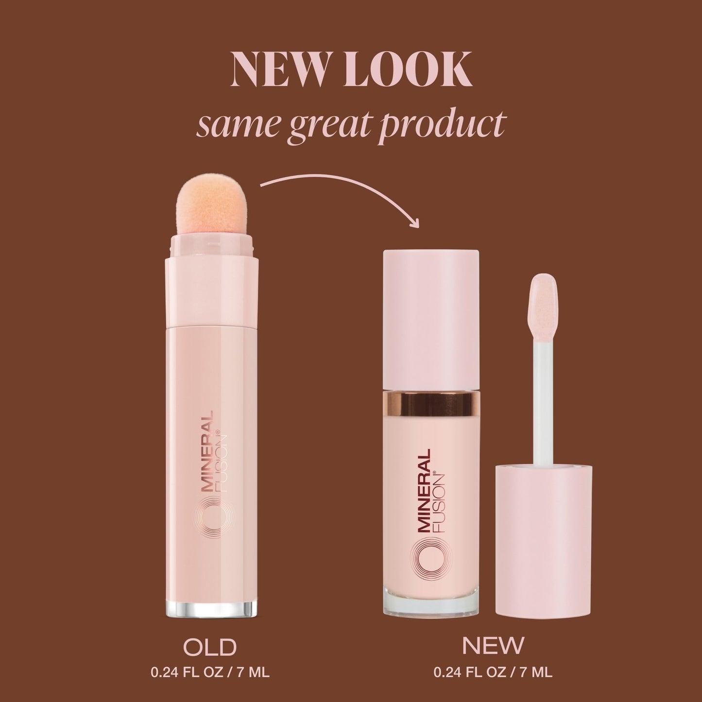 Mineral Fusion Liquid Concealer Brightening – Full Coverage, Hydration & Glow