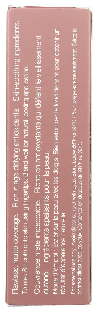 Mineral Fusion Full Coverage Liquid Foundation Deep 3 (Tan–Deep) with Golden Undertones | 12-Hour Hydration, Hypoallergenic & Vegan, 1 fl oz