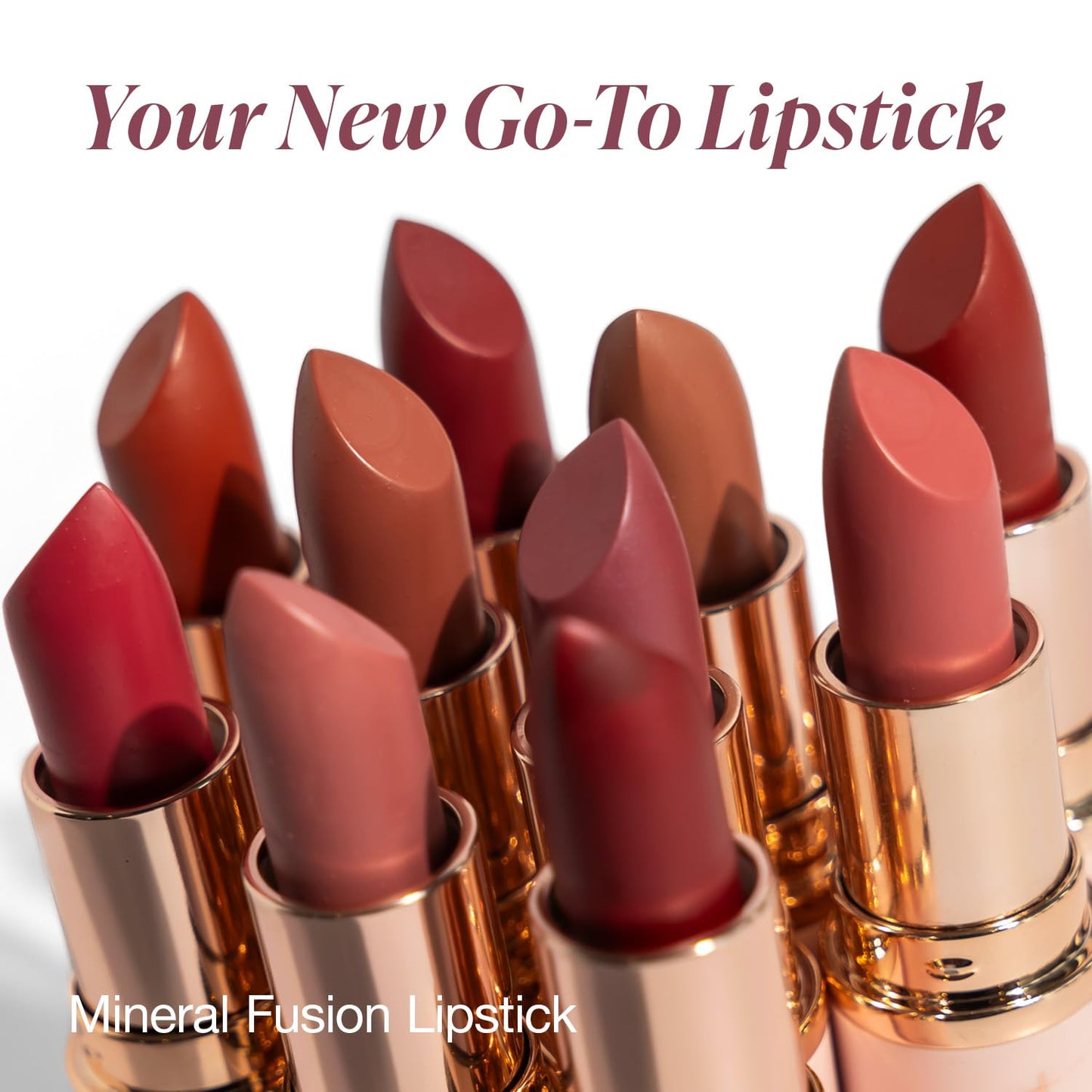 Mineral Fusion Negroni Lipstick — Long-Lasting, Smudge-Free Color with Avocado Oil