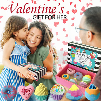 Mineral Me California Bath Bombs for Girls – 6 Organic Gift Set