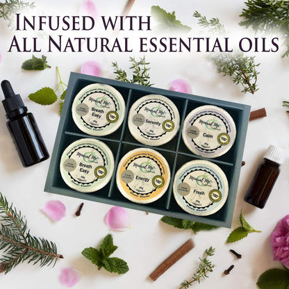 Mineral Me California Shower Steamers Aromatherapy – Organic Natural Shower Bombs for Home Spa