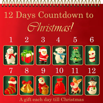 Mineral Me California Christmas Advent Calendar Bath Bombs for Kids – 12 Organic Fizzies with Surprises