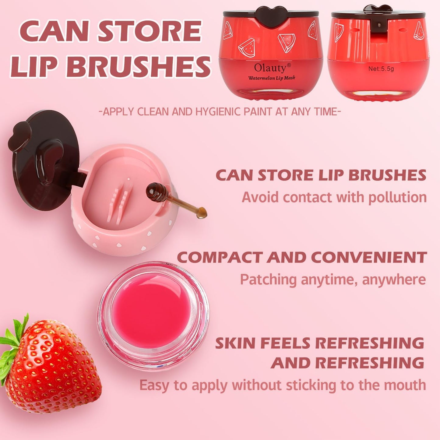 Minfei 9-Piece Bee Lip Balm Set – Propolis Lip Mask & Overnight Hydration