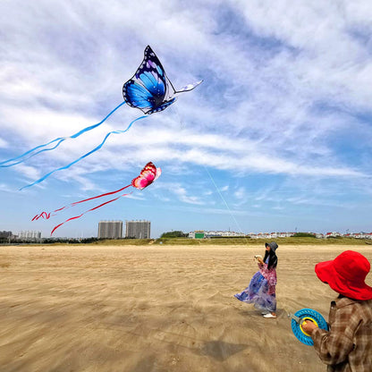 Mint's Colorful Life Butterfly Kite Pink – Easy to Fly with 300ft Line