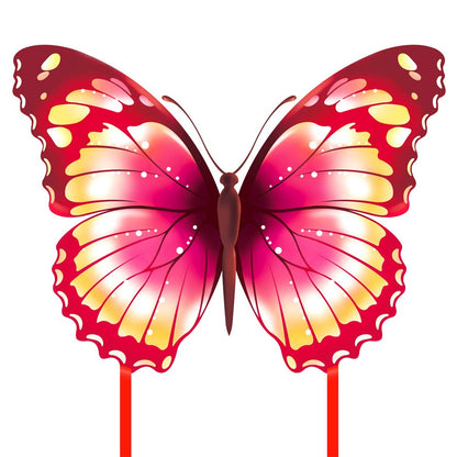 Mint's Colorful Life Butterfly Kite Pink – Easy to Fly with 300ft Line