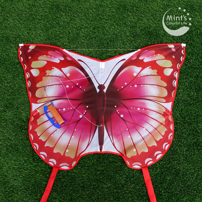 Mint's Colorful Life Butterfly Kite Pink – Easy to Fly with 300ft Line