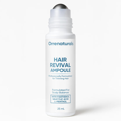 Minyang Orrenaturals Hair Revival Ampoule – Hair Growth Serum Roll-On for Fuller, Thicker Hair
