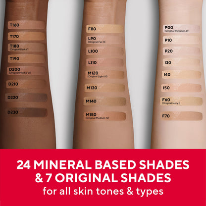 Mirabella Invincible HD Foundation Ivory I30 – Hydrating Full-Coverage for All Skin Types