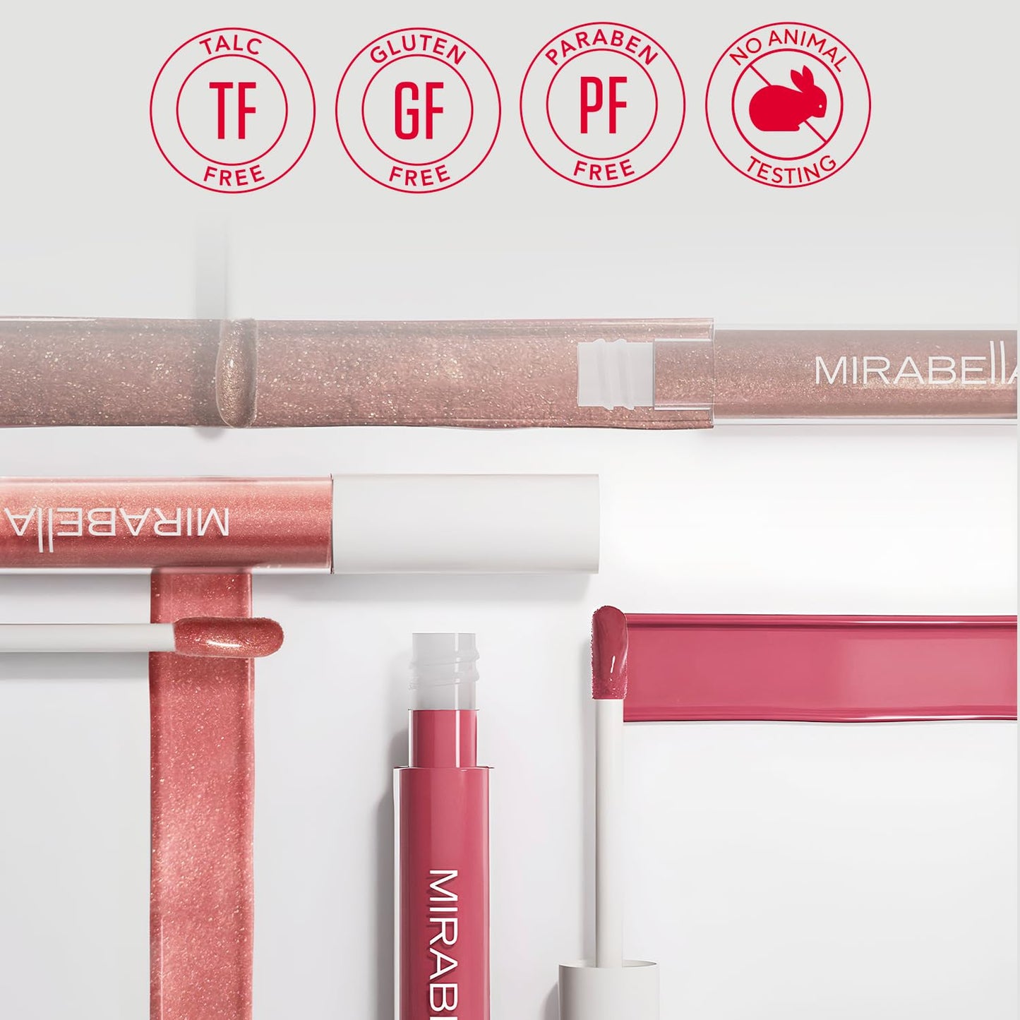 Mirabella Luxe Matte Lip Gloss – Long-Wear, Full-Coverage Lip Gloss That Won’t Dry or Crack