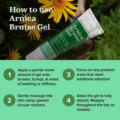 Miracle Plus Arnica Cream & Gel – Bruising Relief 2pc Set with Vitamin K & Horse Chestnut