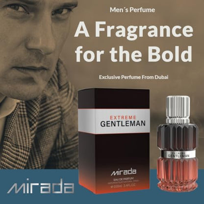 MIRADA Gentleman Extreme EDP 100ml (3.4 fl oz) – Sea Notes citrus & Woods