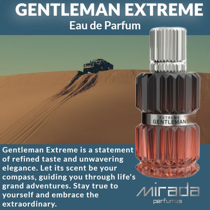 MIRADA Gentleman Extreme EDP 100ml (3.4 fl oz) – Sea Notes citrus & Woods
