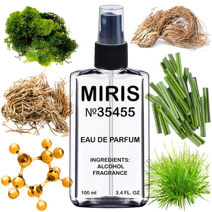 MIRIS No. 35455 Inspired by Molecu 03 – Long-Lasting Unisex Eau de Parfum, 3.4 fl oz (100 ml)