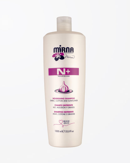 Mirna Professional Nourishing Garlic Shampoo with Sunflower & Seed Oil – 1000ml