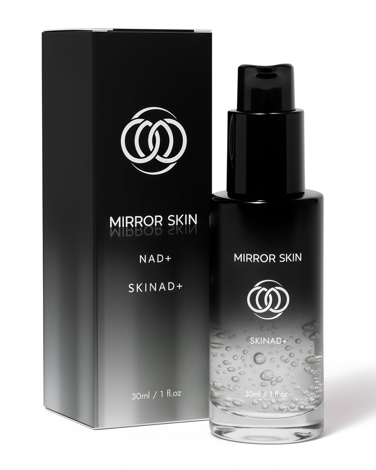 Mirror Skin SKINAD+ Liposomal NAD+ Serum – Stabilized NAD+, Glutathione, CoQ10 & Niacinamide