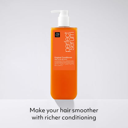 Mise En Scene Perfect Serum Original Conditioner for Damaged Hair – Argan Oil & Jojoba, 22.99 fl oz