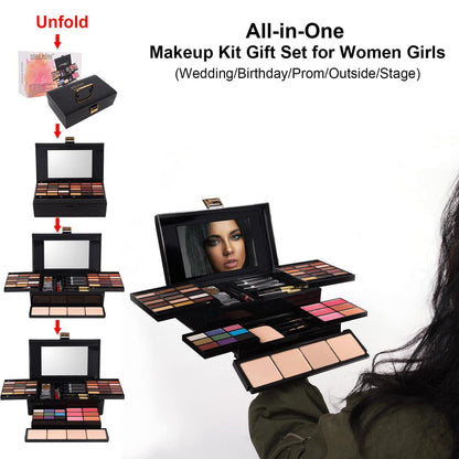 MISS ROSE M 58 Color Professional Makeup Palette – All-in-One Makeup Kit (331Y)