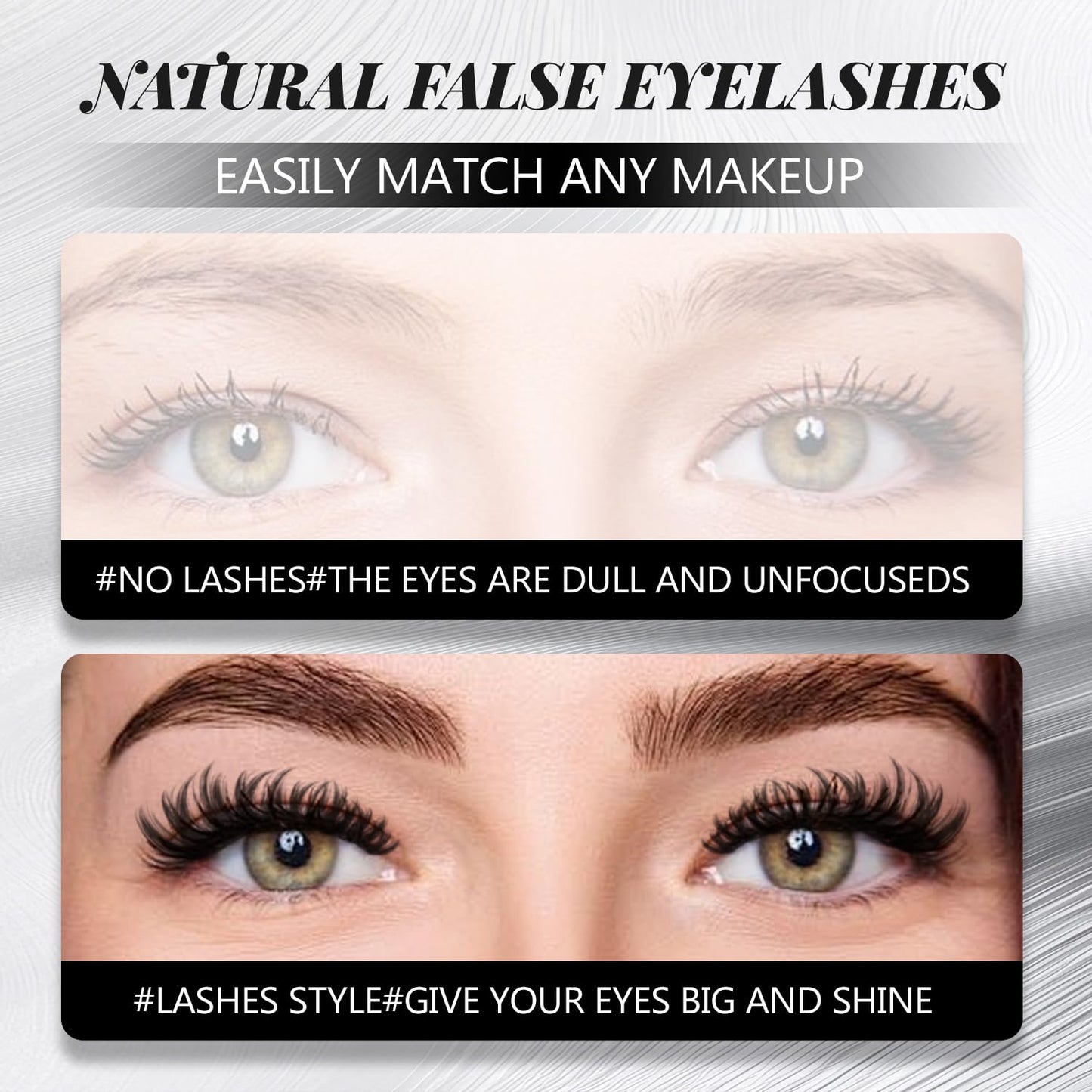 MissAiry Flaunt Lash Clusters Kit Flora 8-14mm | Light-Volume D-Curl DIY Lashes