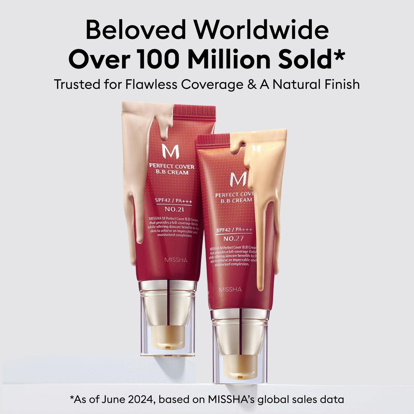 MISSHA M Perfect Cover BB Cream No.25 Warm Beige – SPF 42 PA+++ | Medium Warm Undertone | 1.69 fl oz