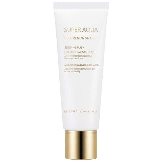 MISSHA Super Aqua Cell Renew Snail Sleeping Mask — Overnight Hydration