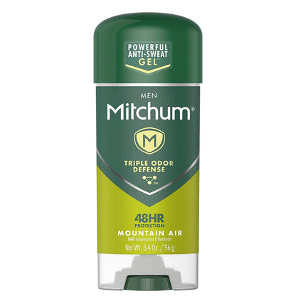 Mitchum Advanced Gel Anti-Perspirant & Deodorant Mountain Air – 3.4 oz (Pack of 3)